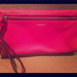 Coach Bags - Hot pink coach wristlet Coach Bags - Hot pink coach wristlet